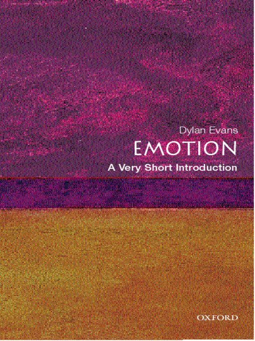 Title details for Emotion: A Very Short Introduction by Dylan Evans - Available